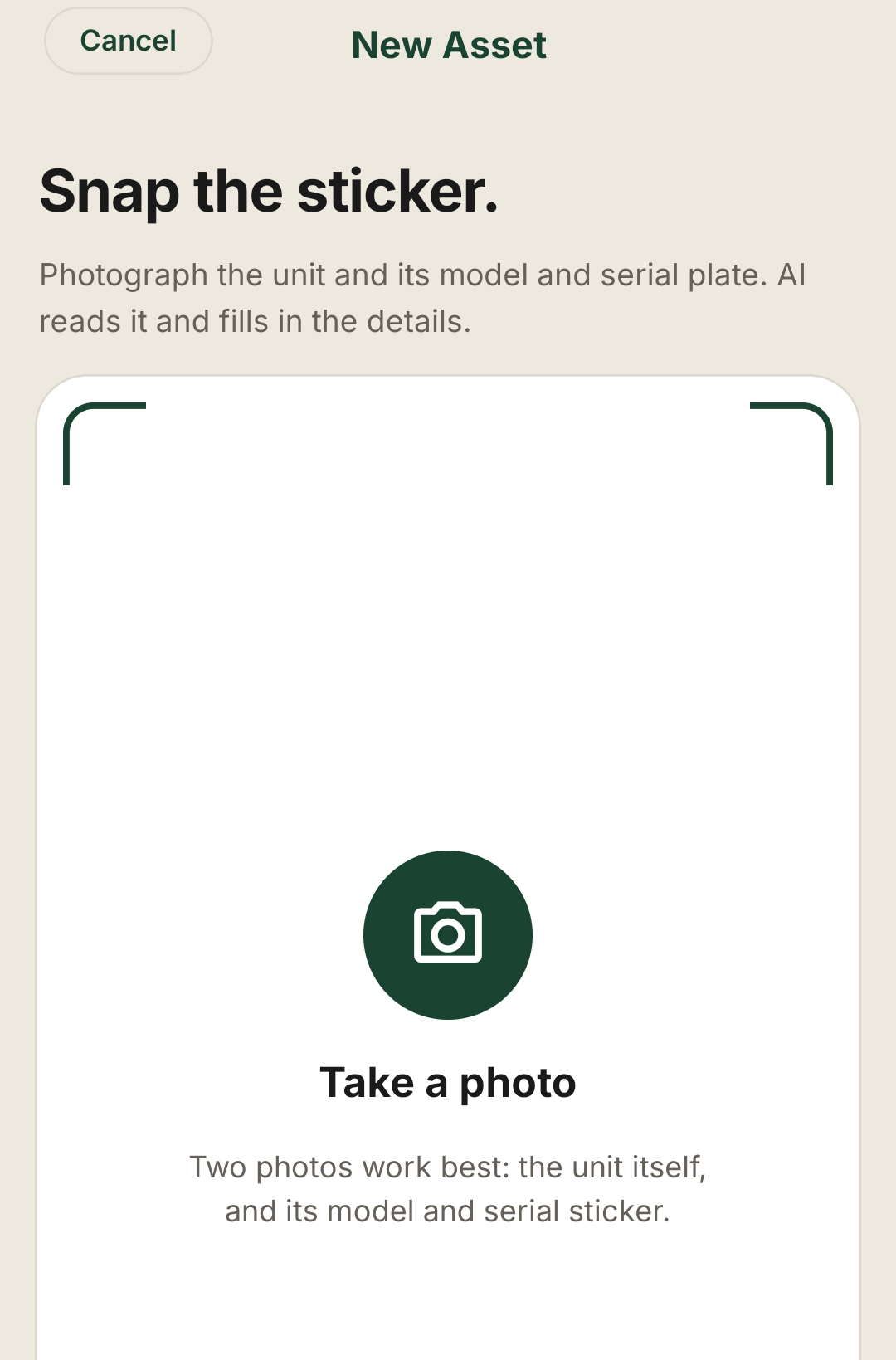 Snap or upload anything home-related